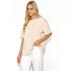 T-shirt Damski Model M826 Light Beige - Makadamia