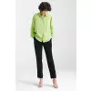 Bluzka oversize fason nietoperz B158 Limonka - Nife