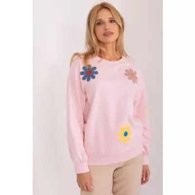 Bluza Damska Model DHJ-BZ-8856.39 Light Pink - Italy Moda