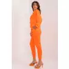 Spodnie Komplet Model DHJ-KMPL-8850.68 Fluo Orange - Italy Moda