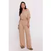 Bluzka Model B287 Cappuccino - BeWear