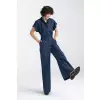 Kombinezon jeansowy KM35 Denim - Nife