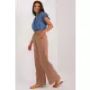 Spodnie Damskie Model DHJ-SP-8229.90 Light Brown - Italy Moda