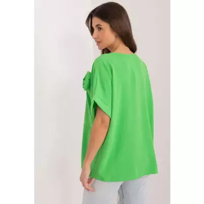 Bluzka Model DHJ-BZ-8368.02 Light Green - Italy Moda