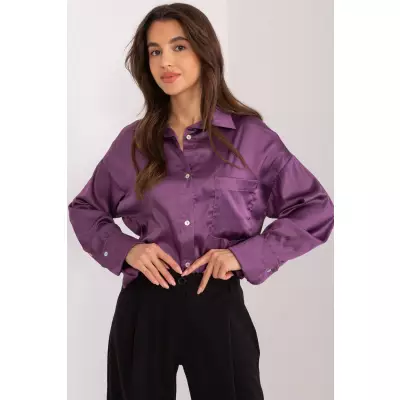 Koszula Damska Model FA-KS-9245.29X Violet - Fancy