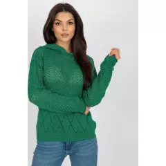 Sweter Damski Model BA-SW-2003.51P Dark Green - Badu