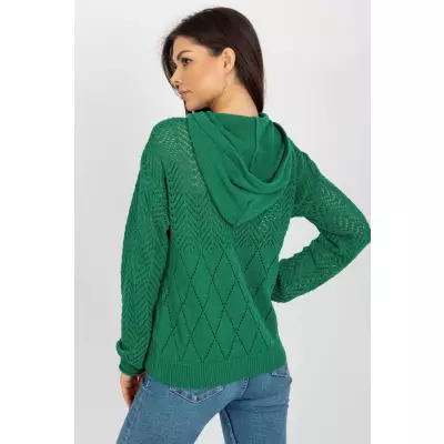 Sweter Damski Model BA-SW-2003.51P Dark Green - Badu