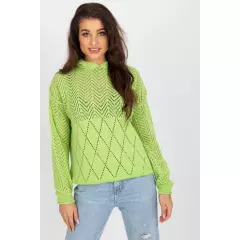 Sweter Damski Model BA-SW-2003.51P Light Green - Badu