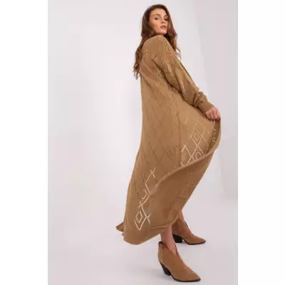 Sweter Kardigan Model BA-SW-8041.50P Camel - Badu