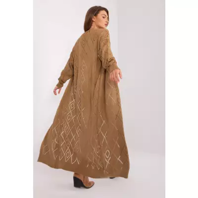 Sweter Kardigan Model BA-SW-8041.50P Camel - Badu