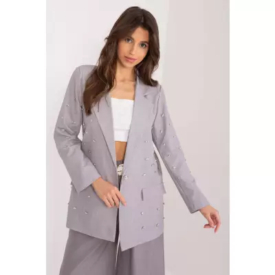 Marynarka Model DHJ-MA-18251.47 Grey - Italy Moda