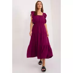 Sukienka Model DHJ-SK-8352.04 Dark Violet - Italy Moda