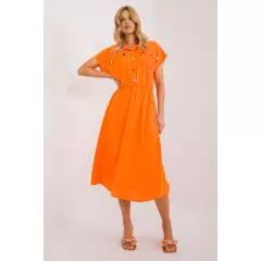 Sukienka Model DHJ-SK-19002.31 Orange - Italy Moda