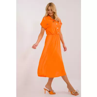 Sukienka Model DHJ-SK-19002.31 Orange - Italy Moda