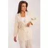 Marynarka Model DHJ-MA-18973.60 Light Beige - Italy Moda