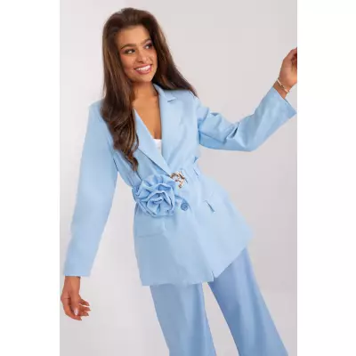 Marynarka Model DHJ-MA-18973.30 Light Blue - Italy Moda