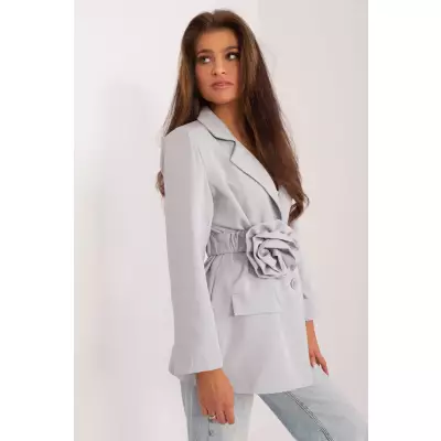 Marynarka Model DHJ-MA-18973.30 Grey - Italy Moda