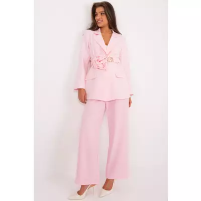 Marynarka Model DHJ-MA-18973.30 Light Pink - Italy Moda