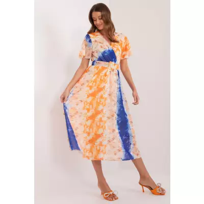 Sukienka Model DHJ-SK-15967-2.86 Orange - Italy Moda