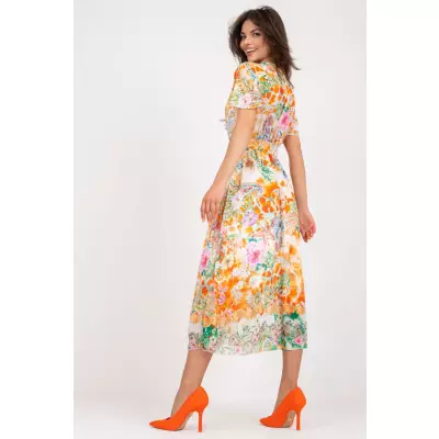 Sukienka Model DHJ-SK-15967-1.01P Orange - Italy Moda