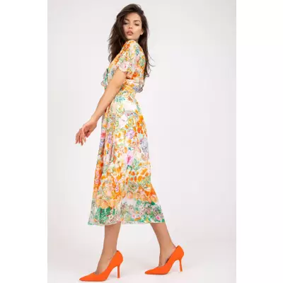 Sukienka Model DHJ-SK-15967-1.01P Orange - Italy Moda