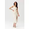 Sukienka Model Maribel BEJ SUK0480 Light Beige - Roco Fashion