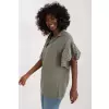 Bluzka Model DHJ-BZ-6993.06 Khaki - Italy Moda