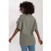 Bluzka Model DHJ-BZ-6993.06 Khaki - Italy Moda