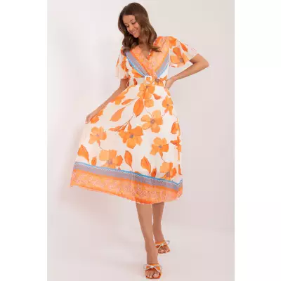 Sukienka Model DHJ-SK-11331-5.19 Orange - Italy Moda