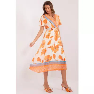 Sukienka Model DHJ-SK-11331-5.19 Orange - Italy Moda