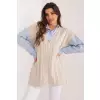 Sweter Damski Model BA-SW-0549.32 Light Blue - Badu