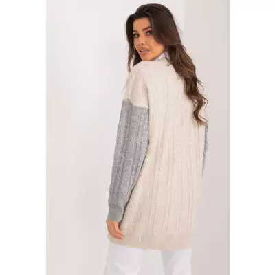 Sweter Damski Model BA-SW-0549.32 Grey - Badu