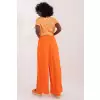 Spodnie Damskie Model D73761M62237D Orange - Sublevel