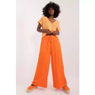 Spodnie Damskie Model D73761M62237D Orange - Sublevel