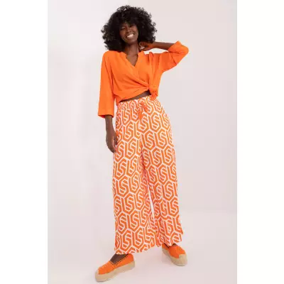 Spodnie Damskie Model D73771M62237E Orange - Sublevel