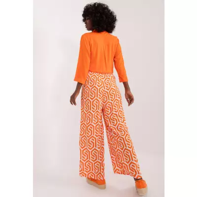 Spodnie Damskie Model D73771M62237E Orange - Sublevel