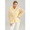 Sweter Damski Model M996 Yellow - Figl