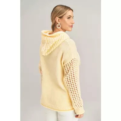 Sweter Damski Model M996 Yellow - Figl