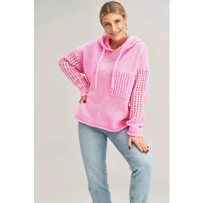 Sweter Damski Model M996 Pink - Figl