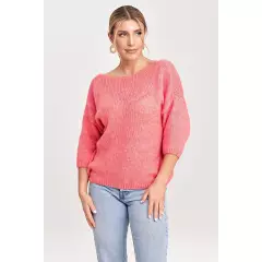 Sweter Damski Model M993 Coral - Figl