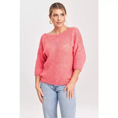 Sweter Damski Model M993 Coral - Figl