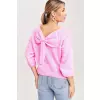 Sweter Damski Model M993 Light Pink - Figl