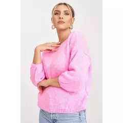 Sweter Damski Model M993 Light Pink - Figl