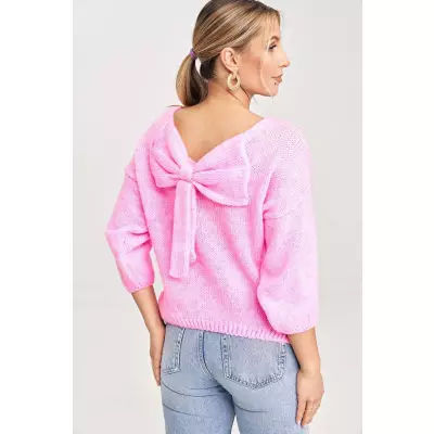 Sweter Damski Model M993 Light Pink - Figl