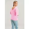 Sweter Damski Model M994 Pink - Figl