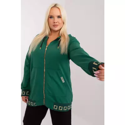 Bluza Damska Model RV-BL-8262.85 Dark Green - Relevance