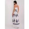 Sukienka Model DHJ-SK-19202.03X White/Navy - Italy Moda