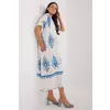 Sukienka Model DHJ-SK-17951.03X White/Blue - Italy Moda