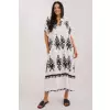 Sukienka Model DHJ-SK-17951.03X White/Black - Italy Moda