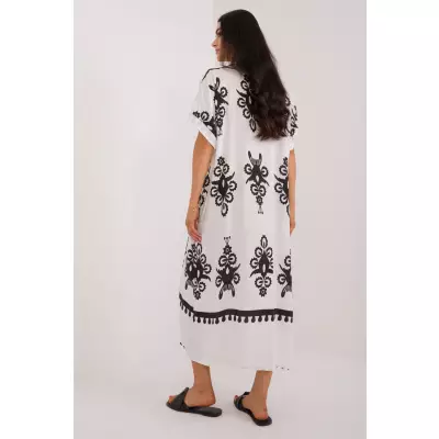 Sukienka Model DHJ-SK-17951.03X White/Black - Italy Moda